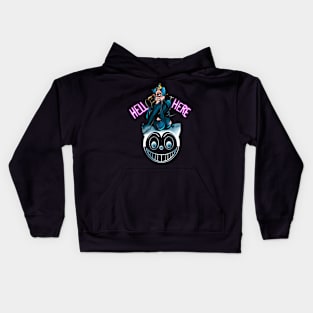 Hell Here Kids Hoodie